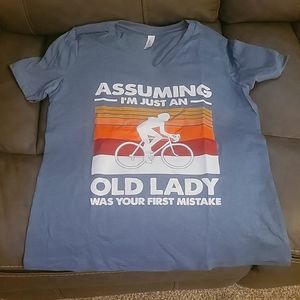 Womens Cycling Grapic Tee
